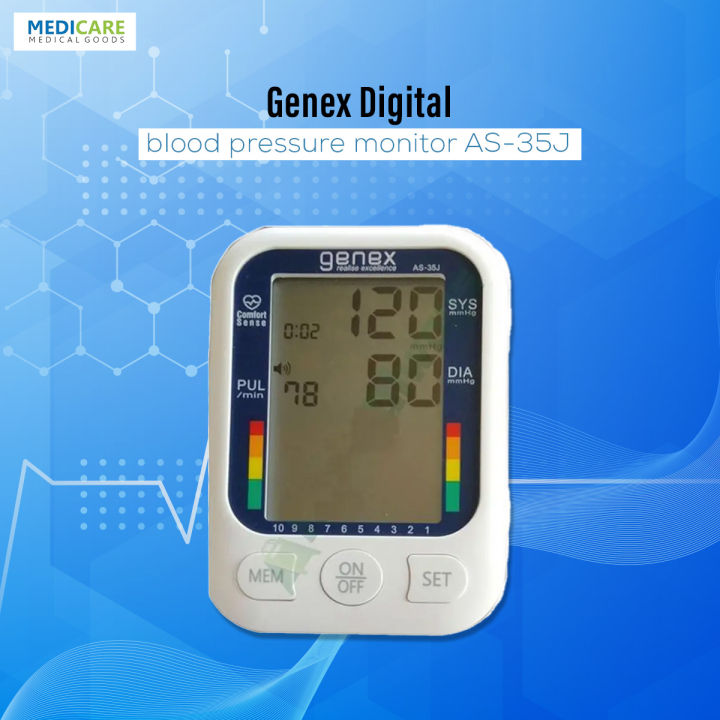 Genex As-35j Digital Blood Pressure Machine