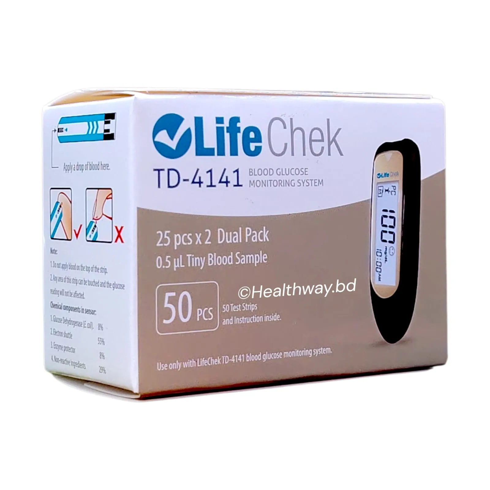 Life Check TD-4141 Blood Glucose Meter Price in Bangladesh